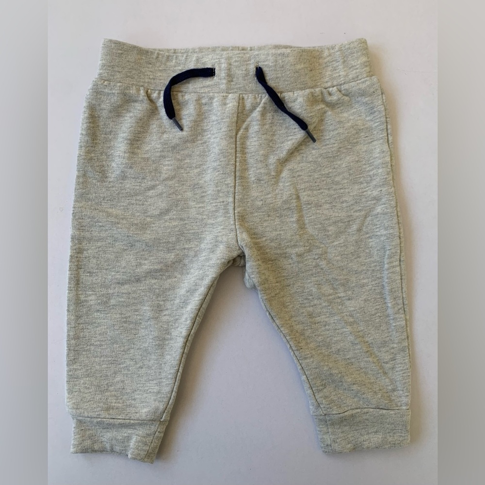 Janie and Jack Gray Sweatpants with Elastic Waistband